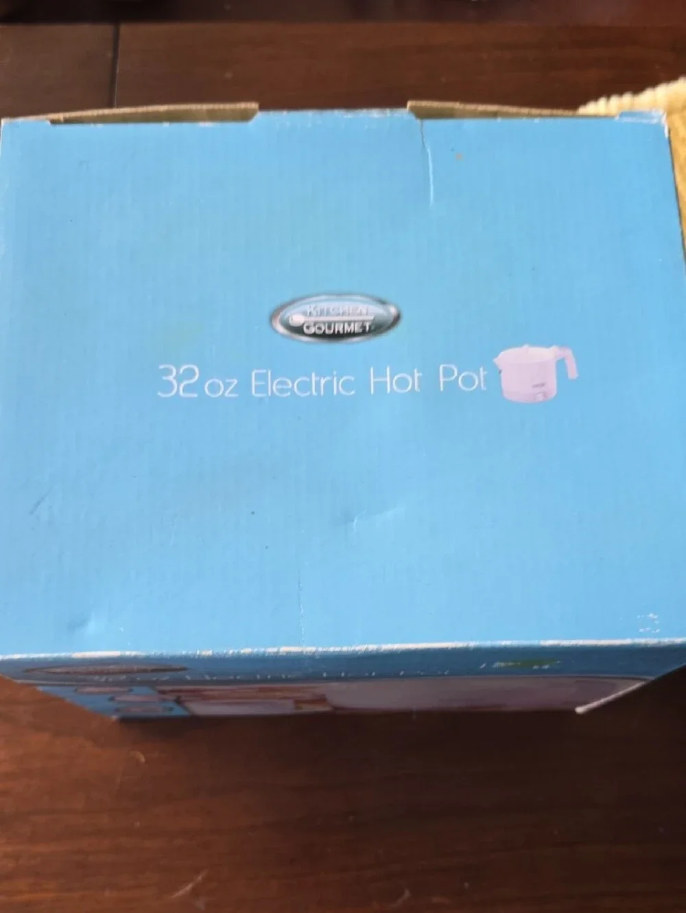 32 oz Electric Hot Pot - White